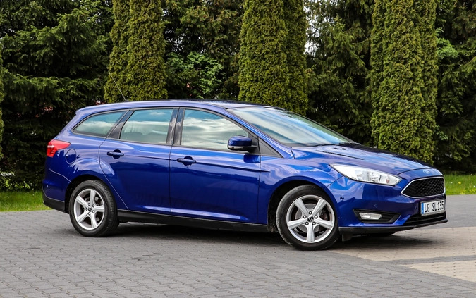 Ford Focus cena 33900 przebieg: 197187, rok produkcji 2015 z Gniezno małe 781